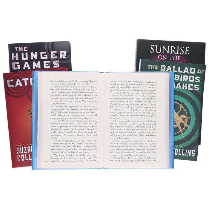 The Hunger Games Series By Suzanne Collins 5 Books Collection Set - Ages 11+ - Hardback Fiction Scholastic
