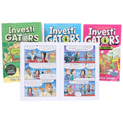 InvestiGators Series by John Patrick Green Illustrated 8 Books Collection Set - Ages 7-9 - Paperback 7-9 Macmillan