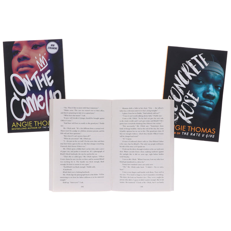 The Hate U Give Series 3 Books Collection By Angie Thomas - Ages 14+ - Paperback Fiction Walker Books Ltd