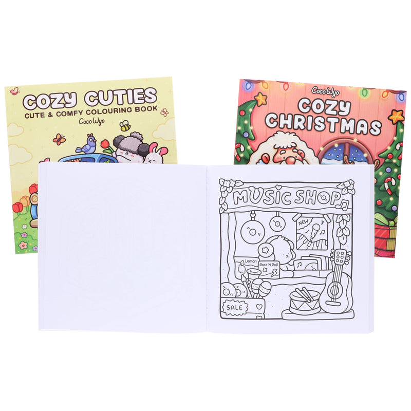 Cozy Corner Coco Wyo Colouring 3 Books Collection Set - Ages 8+ - Paperback 9-14 Penguin Random House