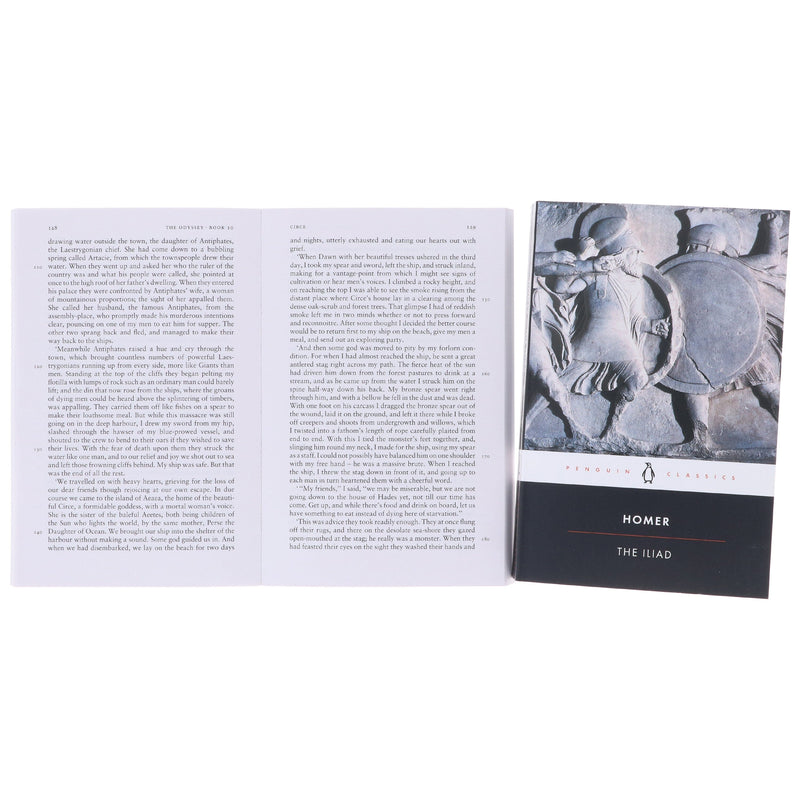 The Odyssey & The Iliad By Homer (Penguin Classics) 2 Books Set - Fiction - Paperback Fiction Penguin Random House