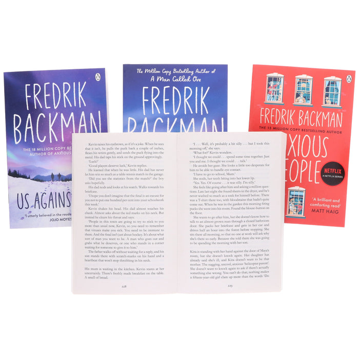 Fredrik Backman 4 Books Collection Set - Fiction - Paperback Fiction Penguin Random House