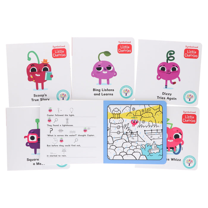 The Little Cherries Series 1 & 2: Illustrated 12 Books Collection Box Set (12 Free Audio Books Included) - Ages 5-7 - Paperback 5-7 Every Cherry Publishing