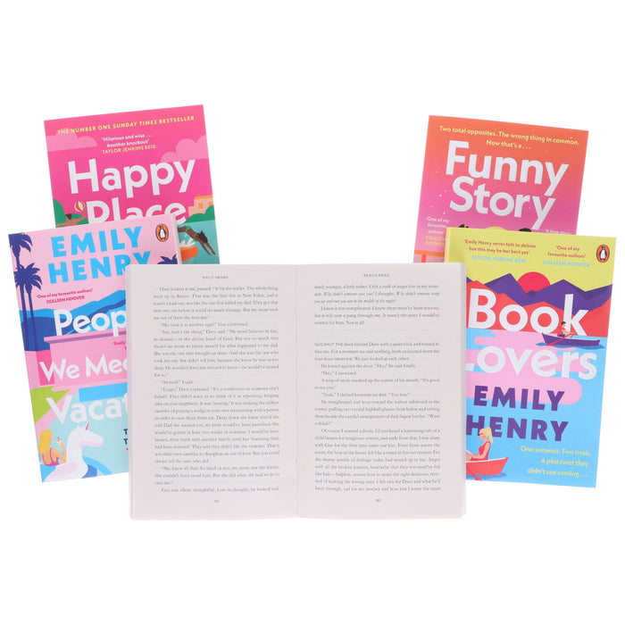 Beach Read Collection By Emily Henry: 5 Books Set - Fiction - Paperback Fiction Penguin Random House