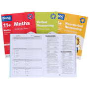 Bond 11+ 10 Minute Tests (Year 10 - 11+) By Oxford 4 Books Collection Set - Paperback 9-14 Oxford University Press