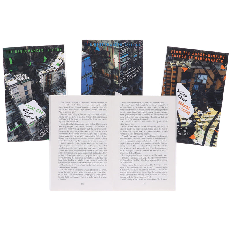 Sprawl Series by William Gibson 4 Books Collection Set - Fiction - Paperback Fiction Hachette