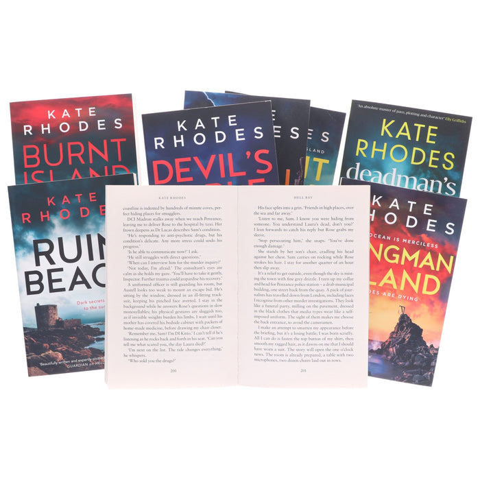 Isles of Scilly Mysteries By Kate Rhodes 8 Books Collection Set - Fiction - Paperback Fiction Simon & Schuster