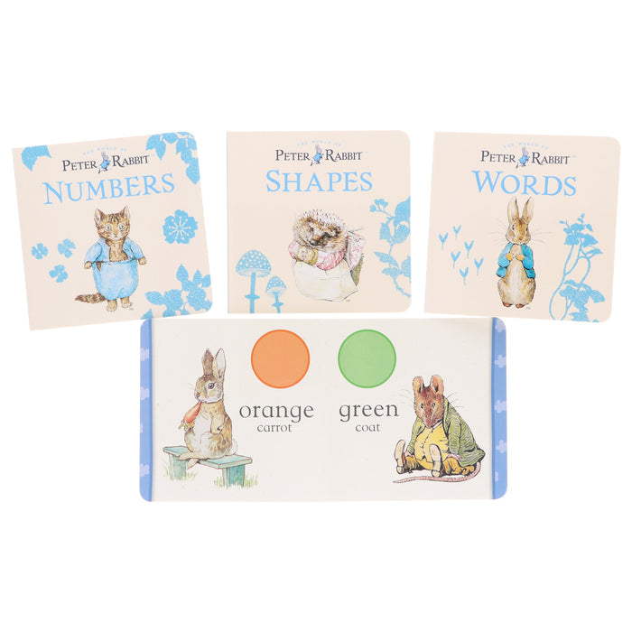 Peter Rabbit My First Little Library by Beatrix Potter 4 Books Collection Box Set - Ages 2+ - Board Book 3-5 Penguin Random House
