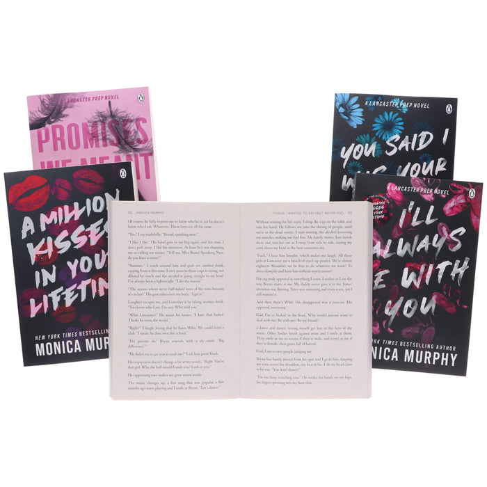 Lancaster Prep Series by Monica Murphy 5 Books Collection Set - Fiction - Paperback Fiction Penguin Random House