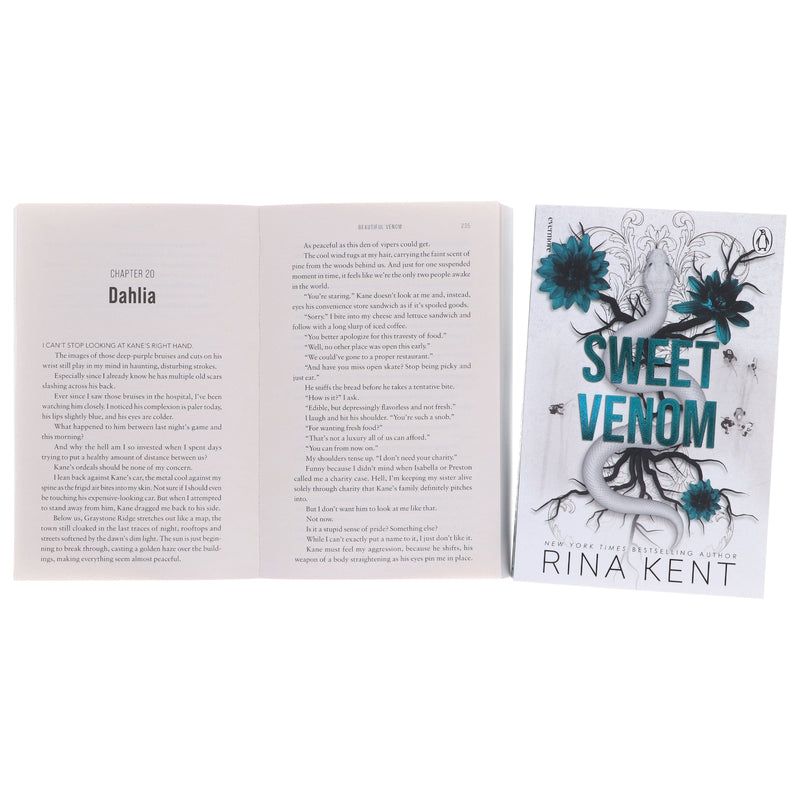 Vipers Series (Beautiful Venom & Sweet Venom) by Rina Kent 2 Books Collection Set - Dark Romance Fiction - Paperback Fiction Penguin Random House