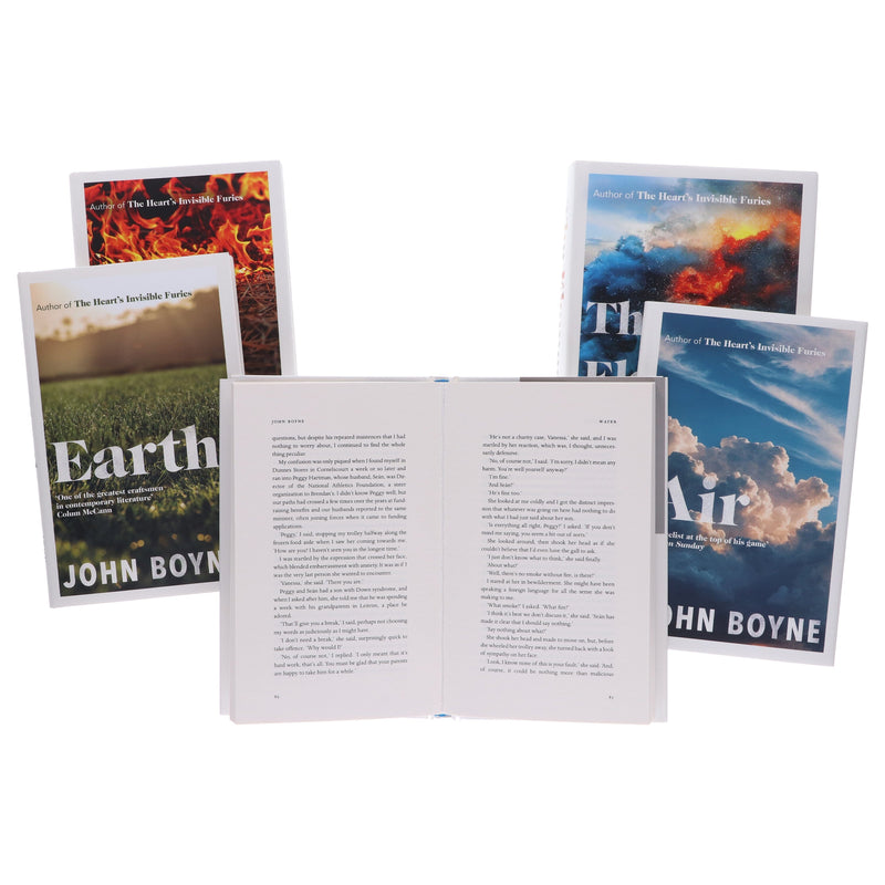John Boyne Collection (Water, Earth, Fire, Air & The Elements) 5 Books Set - Fiction - Hardback Fiction Penguin Random House
