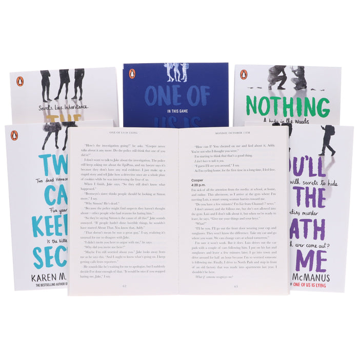 Bayview High Series by Karen M. McManus 6 Books Collection Set - Ages 12-17 - Paperback Young Adult Penguin Random House