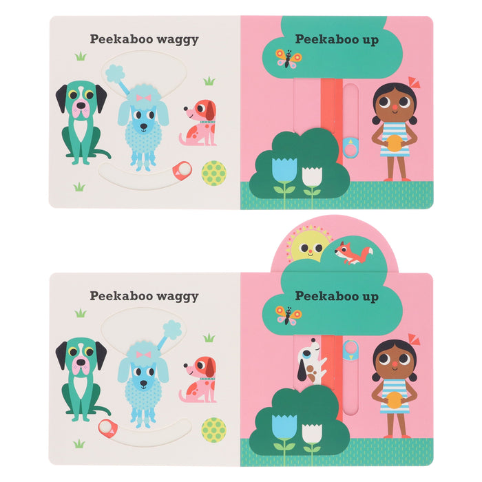 Peekaboo: Apple, Chick, Dog & Cow by Camilla Reid Illustrated 4 Books Collection Set - Ages 0-5 - Board Book 0-5 Nosy Crow Ltd