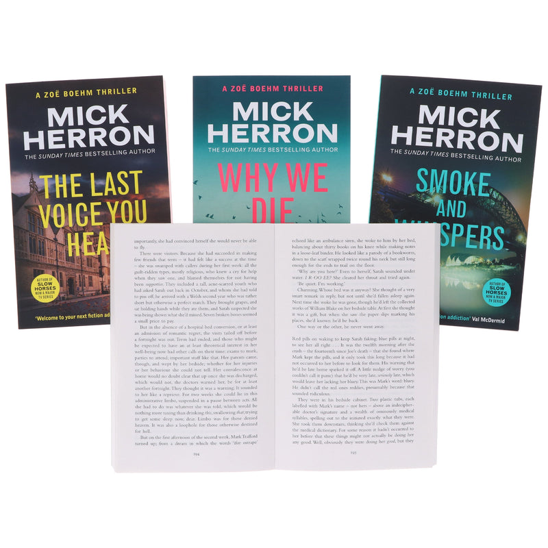 Zoë Boehm Thrillers by Mick Herron 4 Books Collection Set - Fiction - Paperback Fiction Hachette