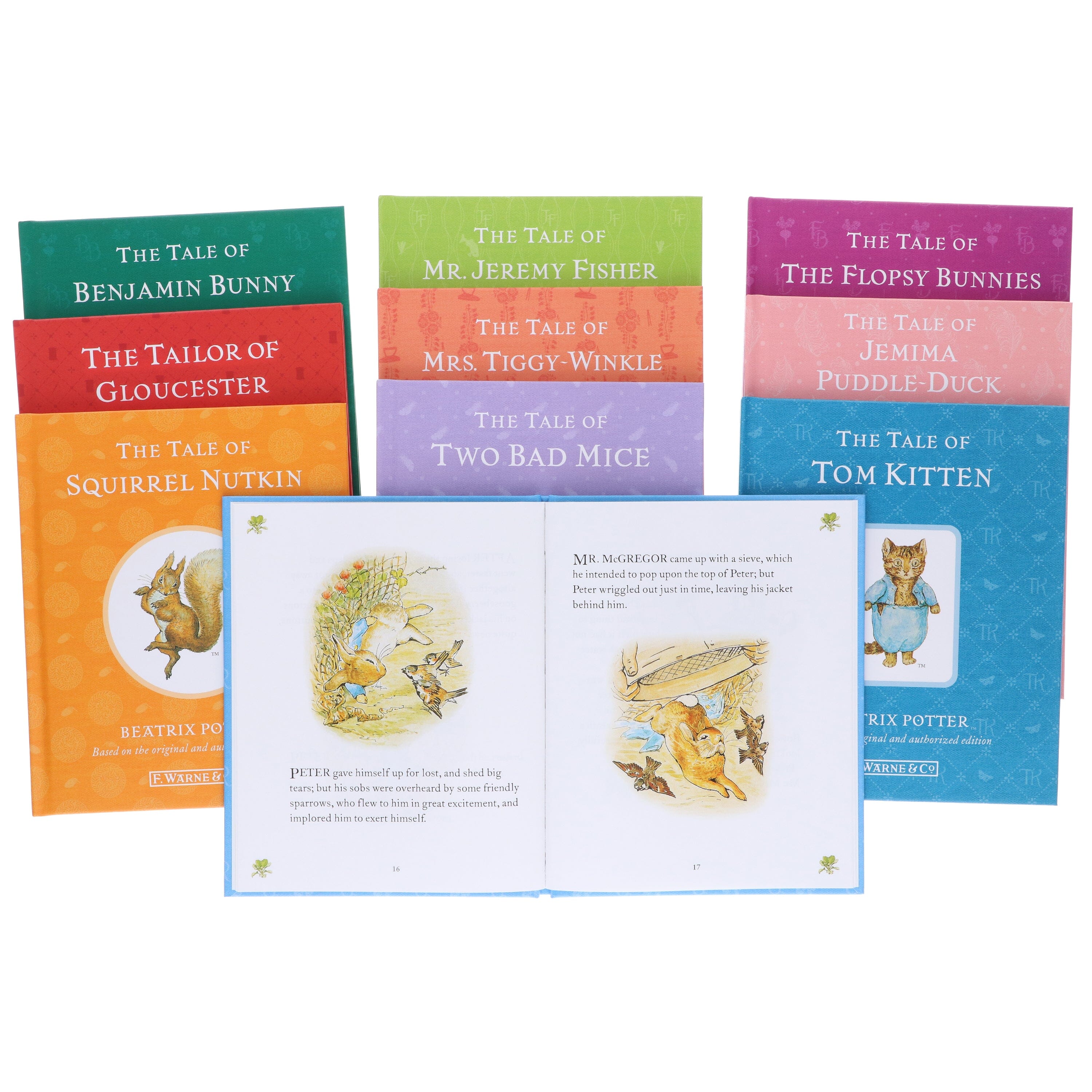 Peter Rabbit Library Beatrix Potter 10 Books — Books2Door