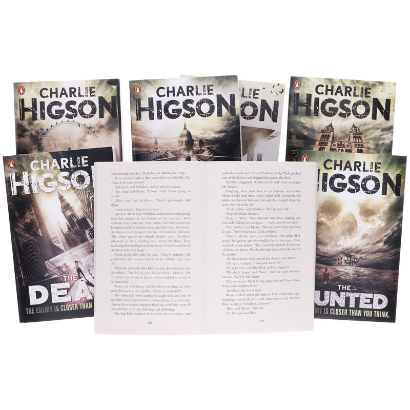 The Enemy Series 7 Books Collection Set By Charlie Higson - Ages 12+ - Paperback Young Adult Penguin Random House