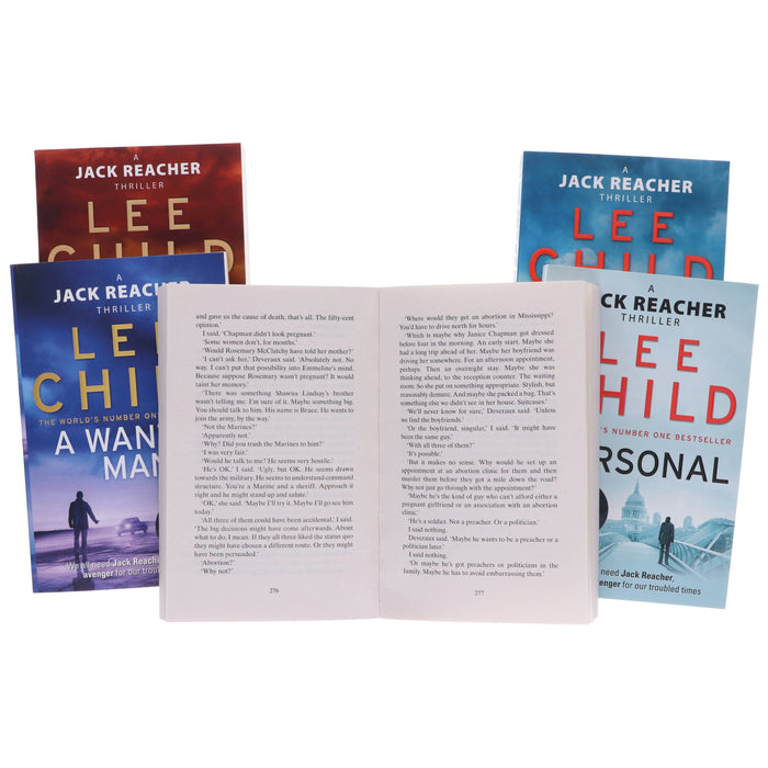 Jack Reacher by Lee Child: Books 16-20 Collection Set - Fiction - Paperback Fiction Penguin Random House
