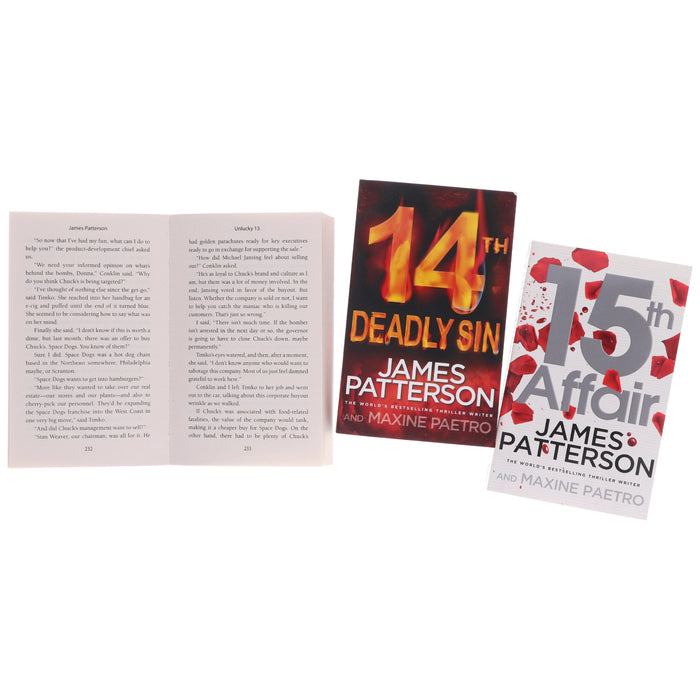 Women's Murder Club (Book 13-15) by James Patterson 3 Books Collection Set - Fiction - Paperback Fiction Penguin Random House