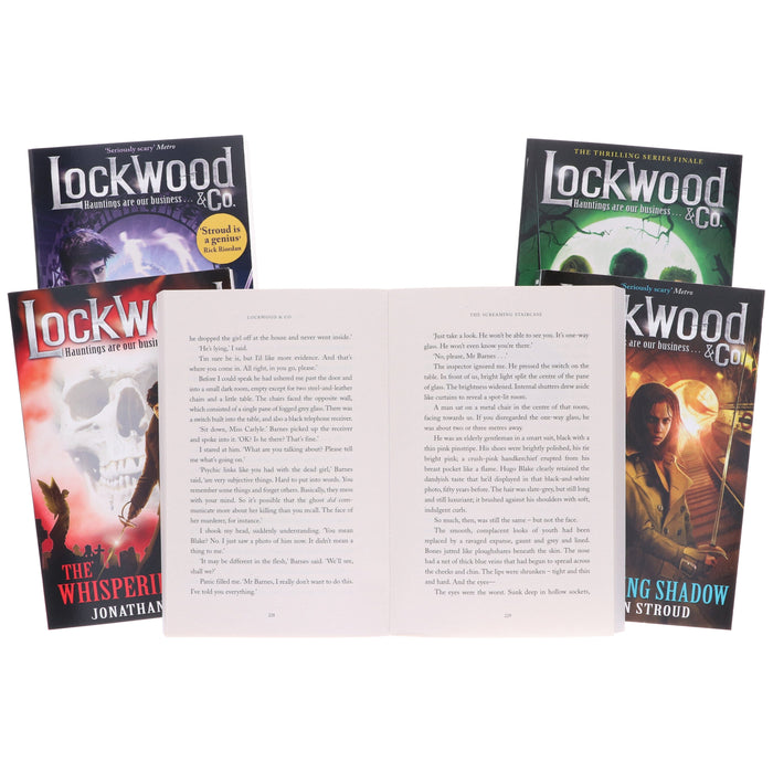 Lockwood & Co. by Jonathan Stroud Complete 5 Books Collection Set - Ages 9-11 - Paperback B2D DEALS Penguin Random House