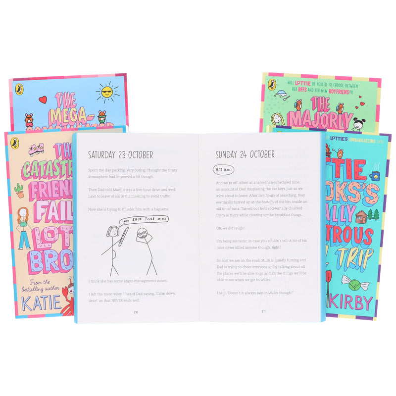 Lottie Brooks Series By Katie Kirby 5 Books Collection Set - Ages 9-12 - Paperback 9-14 Penguin Random House