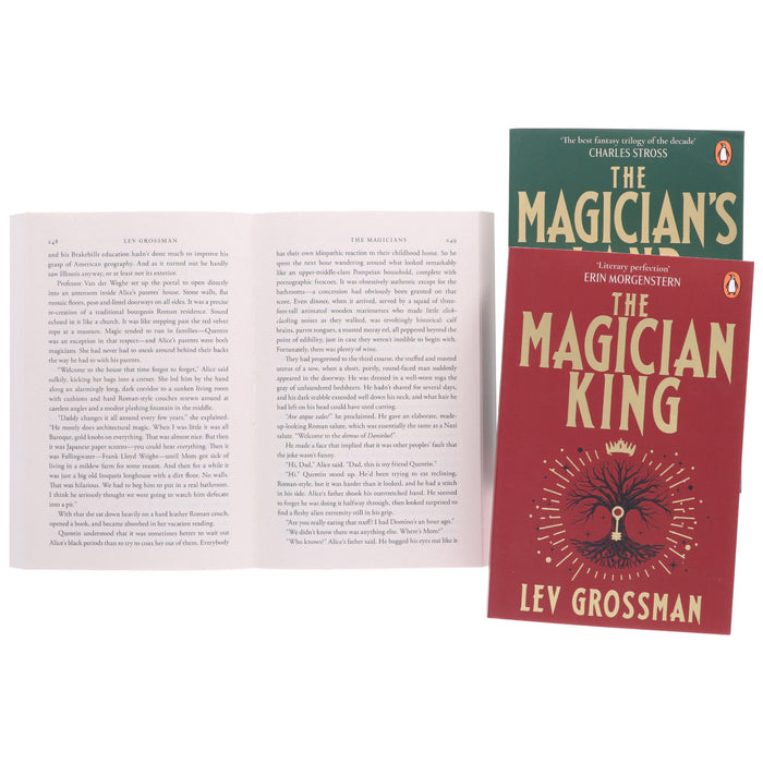 The Magicians Trilogy (Book 1-3) by Lev Grossman 3 Books Collection Set - Fiction - Paperback Fiction Penguin