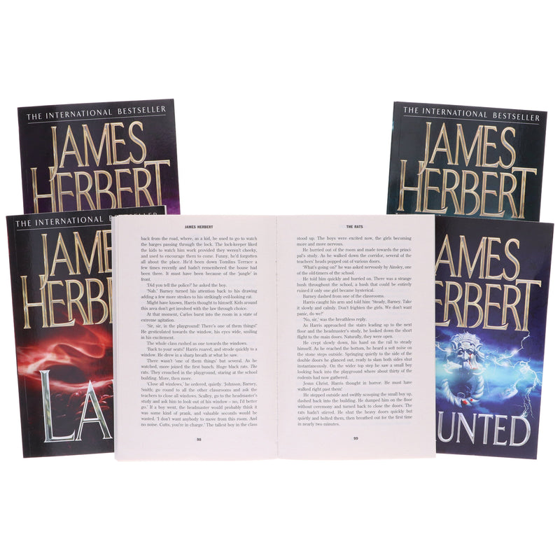 James Herbert Collection 5 Books Set - Fiction - Paperback Fiction Macmillan