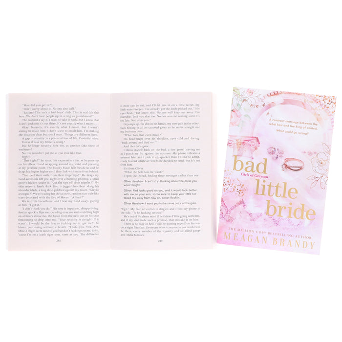 Girls of Greyson Series (Tempting Little Thief & Bad Little Bride) by Meagan Brandy 2 Books Collection Set - Fiction - Paperback Fiction Hachette