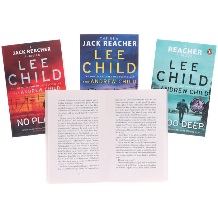 Jack Reacher Series (Book 26-29) by Lee Child & Andrew Child 4 Books Collection Set - Fiction - Paperback Fiction Penguin Random House