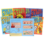 Press Start! Series by Thomas Flintham 7 Books Full-Colour Graphic Novels Collection Set - Ages 5+ - Paperback Graphic Novels Nosy Crow Ltd