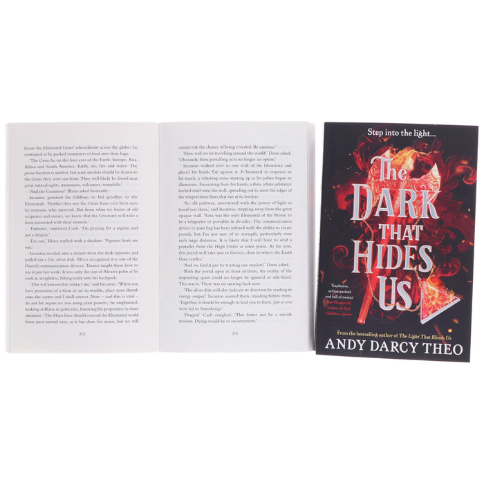 Light That Blinds Us Series by Andy Darcy Theo 2 Books Collection Set - Ages 12 Years+ - Paperback Young Adult Simon & Schuster