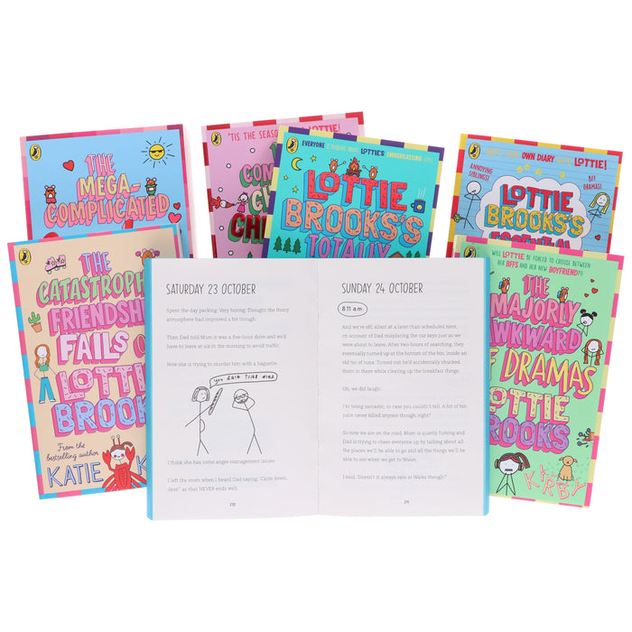 Lottie Brooks Series By Katie Kirby 7 Books Collection Set - Ages 9-12 - Paperback 9-14 Penguin Random House