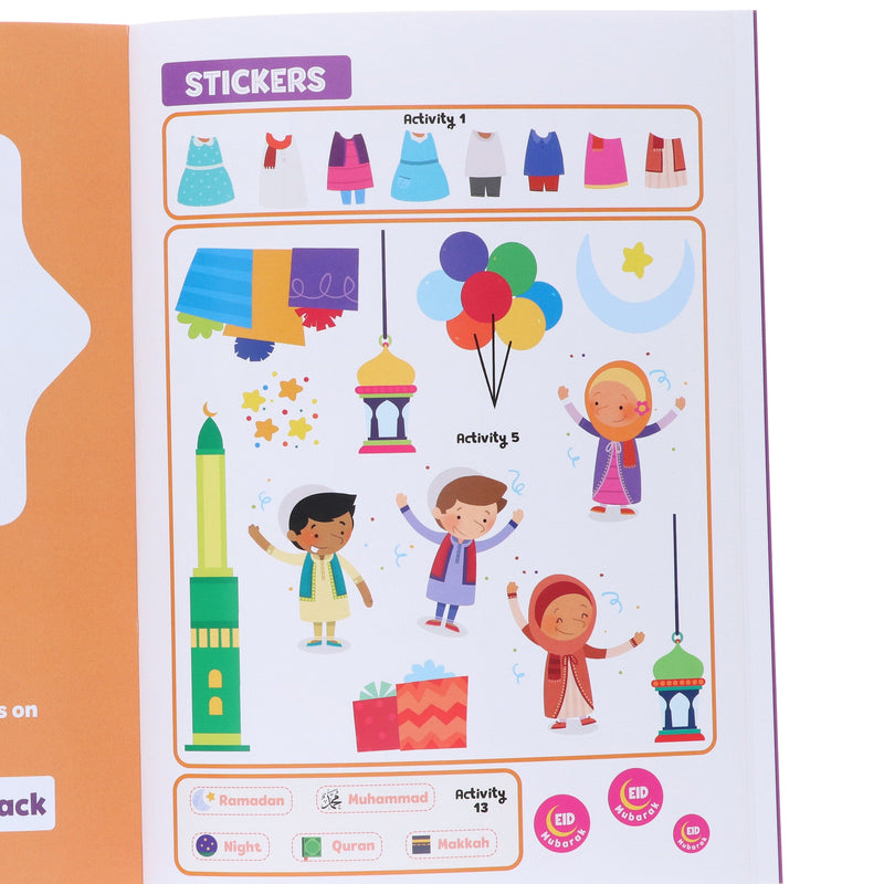 Ramadan Activity Book for Little Kids by Zaheer Khatri - Ages 5+ - Paperback 5-7 Learning Roots