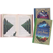 Harry Potter 1-3 Box Set: MinaLima Edition by J.K. Rowling 3 Books Collection Box Set – Ages 9+ – Hardback 9-14 Bloomsbury Publishing PLC