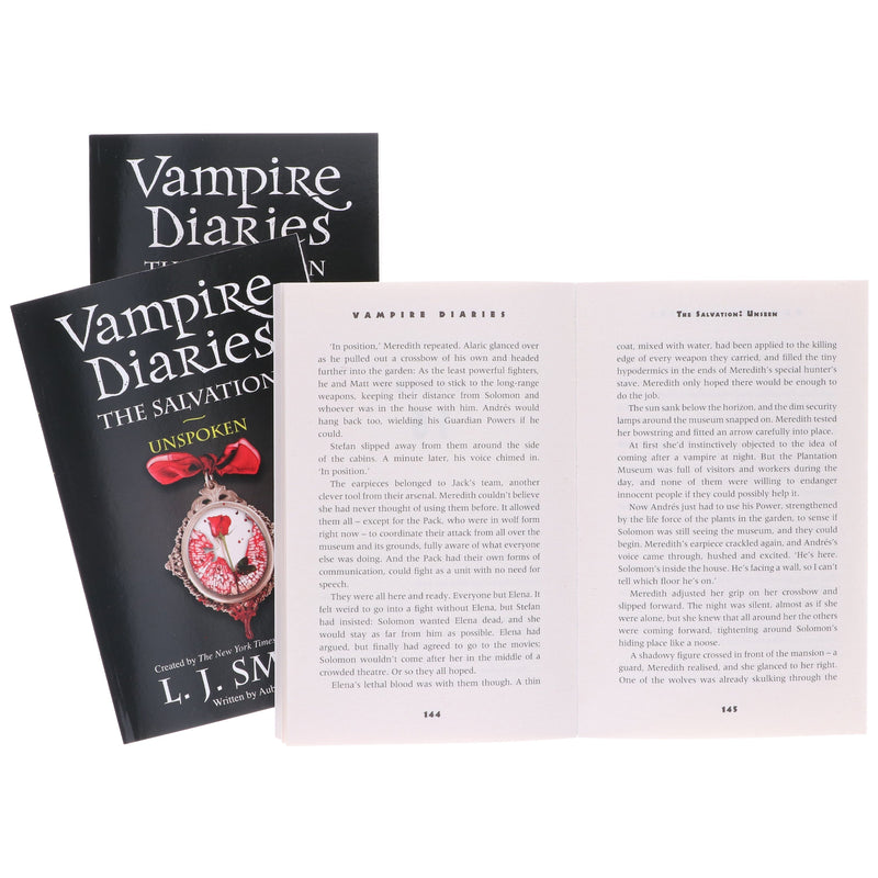 Vampire Diaries: The Salvation & Skulduggery Pleasant: 9 Books Collection Set - Ages 11-17 - Paperback Young Adult Various