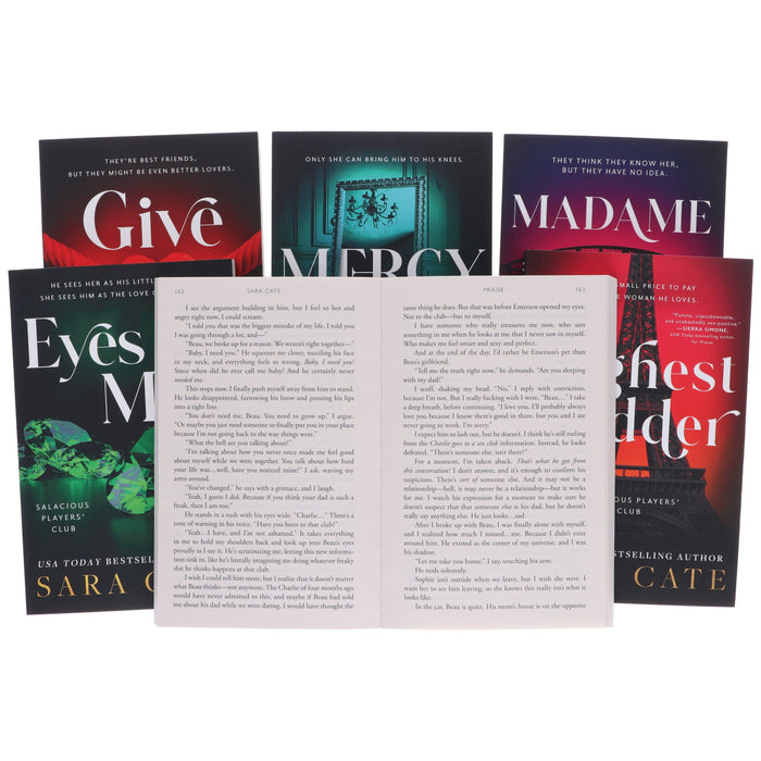 Salacious Players' Club Series By Sara Cate 6 Books Collection Set - Fiction - Paperback Fiction Sourcebooks, Inc