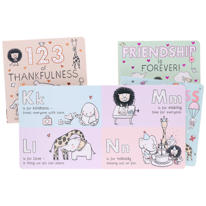 My First Books of Happiness 4 Books Collection Box Set by Patricia Hegarty - Ages 0-5 - Hardback 0-5 Little Tiger Press Group