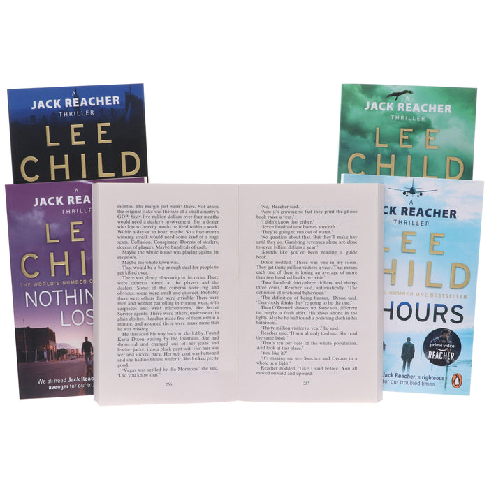 Jack Reacher by Lee Child: Books 11-15 Collection Set - Fiction - Paperback Fiction Penguin Random House