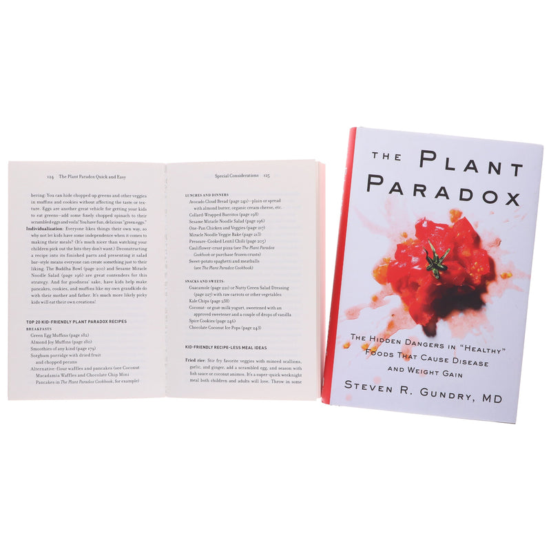 The Plant Paradox & Plant Paradox Quick and Easy: By Dr. Steven R Gundry, MD 2 Books Collection Set - Non Fiction - Hardback/Paperback B2D DEALS HarperCollins Publishers