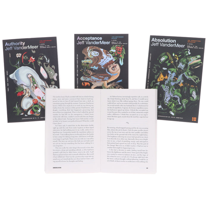 Southern Reach Series by Jeff VanderMeer (10th Anniversary Edition) 4 Books Collection Set - Fiction - Paperback Fiction HarperCollins Publishers