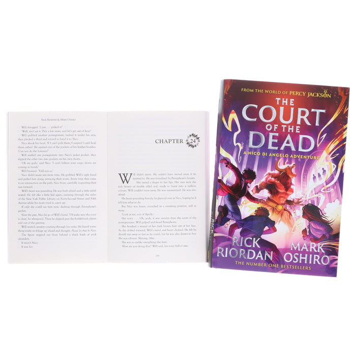 A Nico di Angelo Adventures Series by Rick Riordan & Mark Oshiro 2 Books Collection Set - Ages 9-17 - Paperback/Hardback 9-14 Penguin Random House