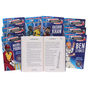The Greatest Cricket Stars by Thomas Scoble 10 Books Collection Box Set (Includes Free Audiobooks)- Ages 7-9 - Paperback 7-9 Sweet Cherry Publishing