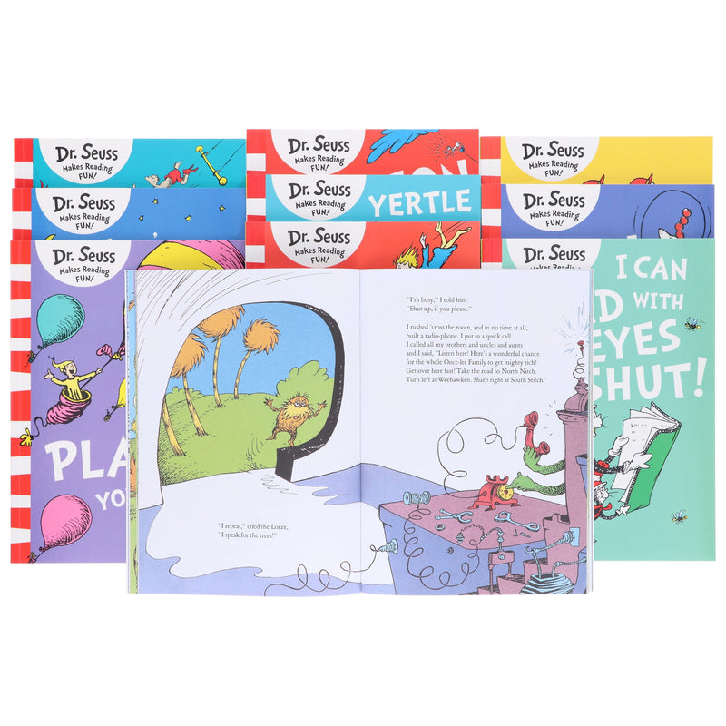 Dr. Seuss Childrens Collection 10 Books Set - Age 3+ - Paperback 3-5 HarperCollins Publishers