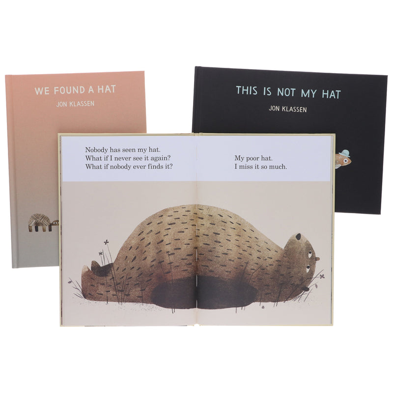 Jon Klassen's Hat Box: The Hat Trilogy: 3 Books Collection Box Set - Ages 3-7 - Hardback 3-5 Walker Books Ltd