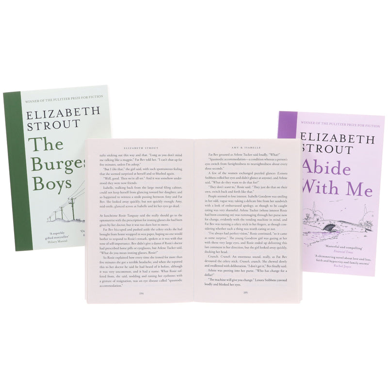 Elizabeth Strout Collection 3 Books Set - Fiction - Paperback Fiction Simon & Schuster