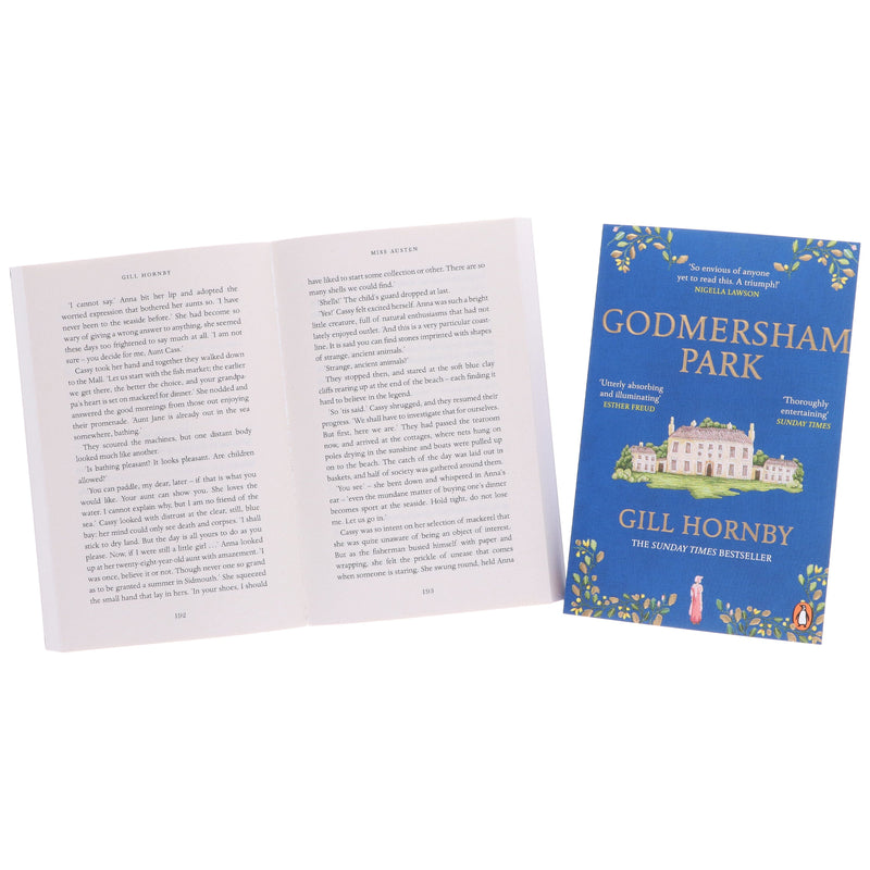 Miss Austen & Godmersham Park by Gill Hornby 2 Books Collection Set - Fiction - Paperback Fiction Penguin