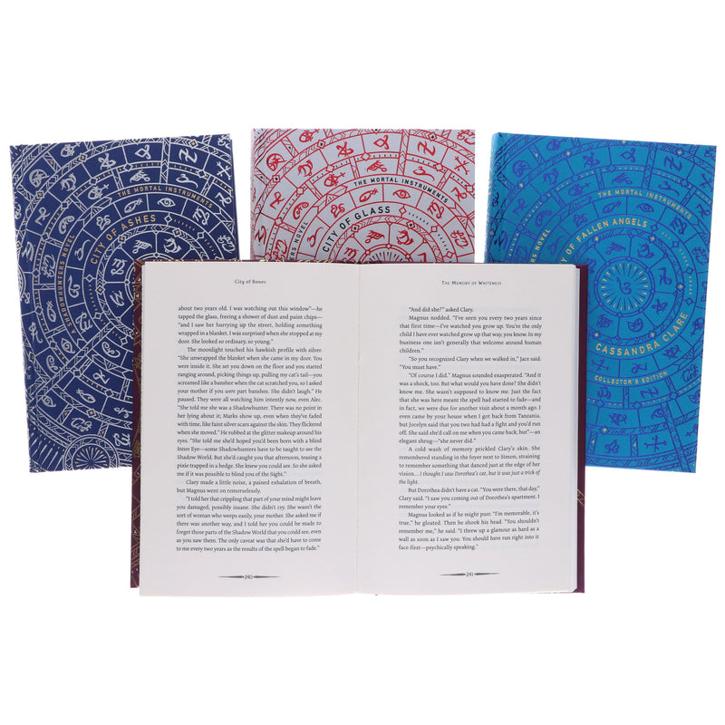 The Mortal Instruments by Cassandra Clare (A Shadowhunters Novel) 4 Book Collector's Edition Set - Ages 14+ - Hardback Fiction Walker Books Ltd