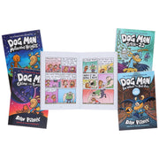 Dog Man 6-10: The Supa Buddies Mega Collection by Dav Pilkey 5 Books Collection Set - Ages 6-12 - Paperback Graphic Novels Scholastic