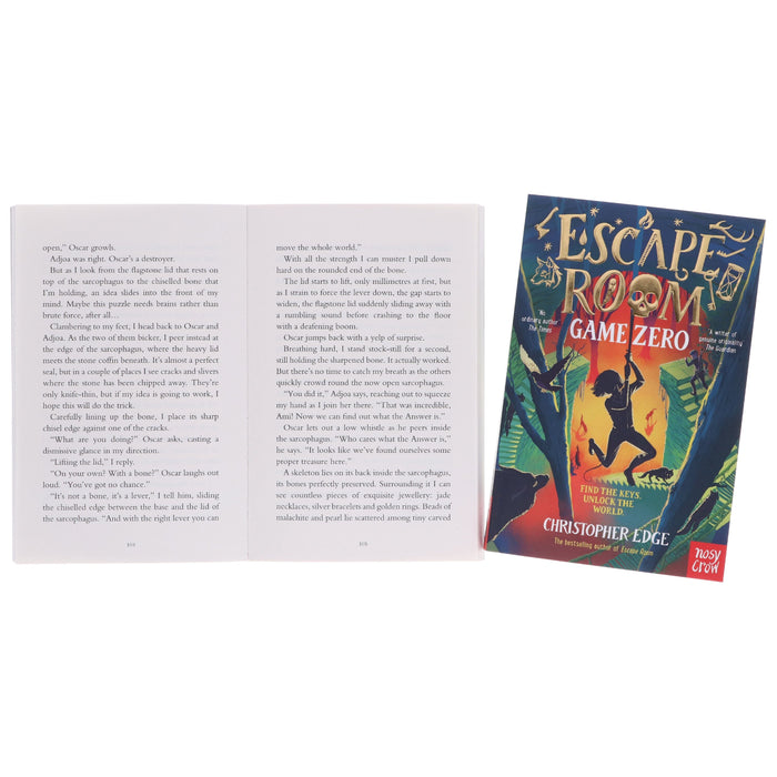 Escape Room by Christopher Edge 2 Books Collection Set - Ages 9-12 - Paperback 9-14 Nosy Crow Ltd