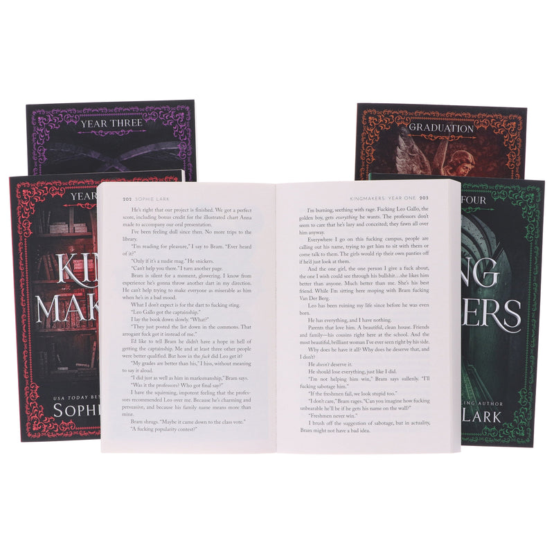 Kingmakers Series by Sophie Lark 5 Books Collection Set - Fiction - Paperback Fiction Bloom Books