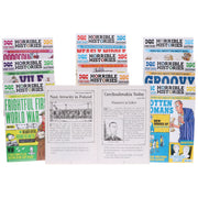 Horrible Histories Savage 10 Book Collection Set By Terry Deary - Ages 8-12 - Paperback 9-14 Scholastic